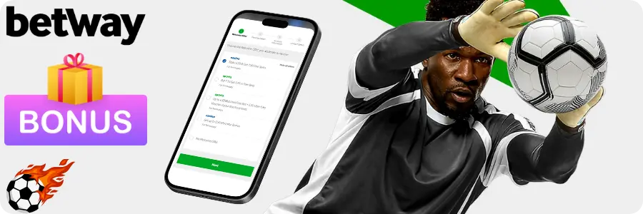 The Betway welcome bonus