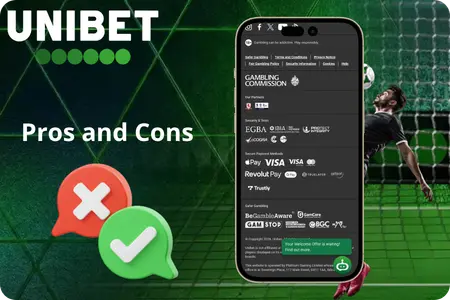 The Unibet advantages and disadvantages