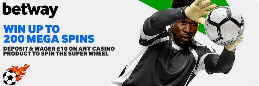 The Betway Casino lobby